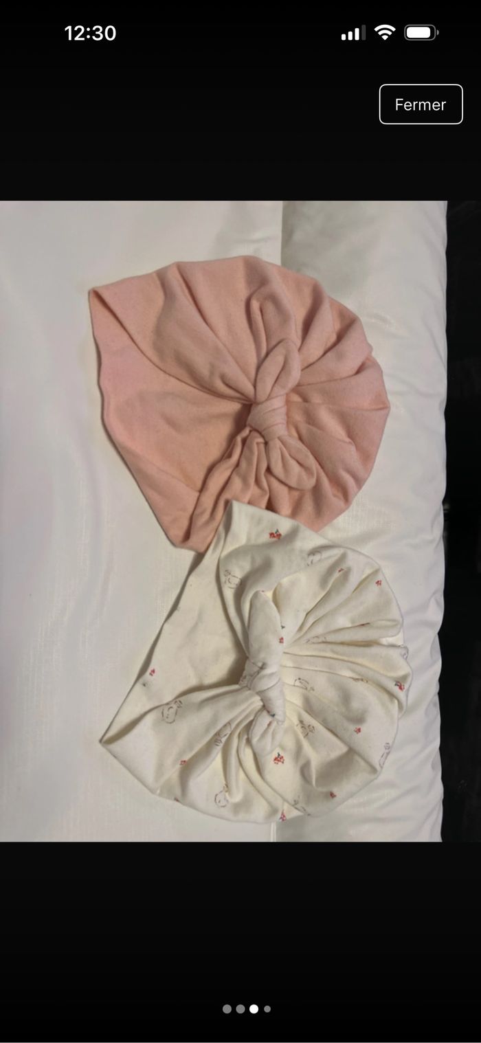 Lot d’accessoires bébé fille 0-3 mois - photo numéro 3