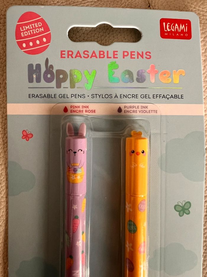 Pack stylos Legami Happy Easter Limited Edition - photo numéro 3