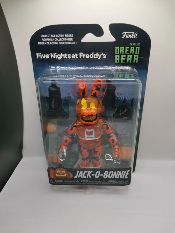 Figurine funko curse of dread bear five nightsat Freddy's neuf