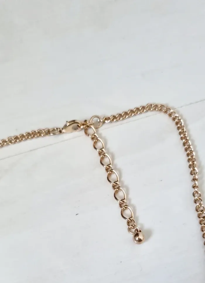 Lot de 3 colliers plastrons argenté et kaki - photo numéro 10
