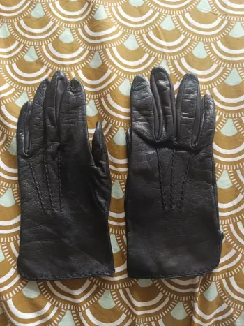 Gants en cuir