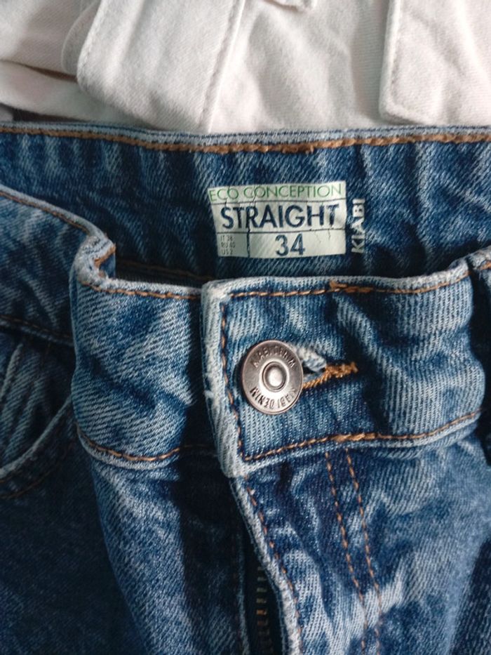 2 pantalons femme taille 34 neufs - photo numéro 7