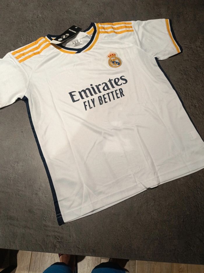 Tenue football real Madrid Jude Bellingham blanc t.26 - photo numéro 2
