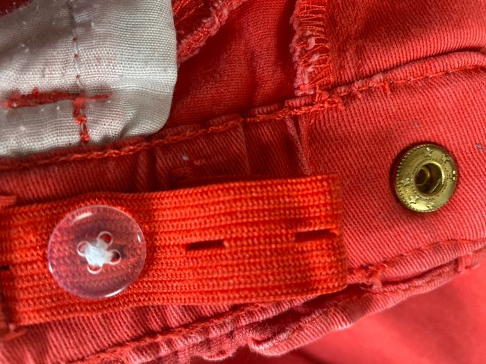 Joli pantalon saumon à plis 2 ans tape à l'œil - photo numéro 5