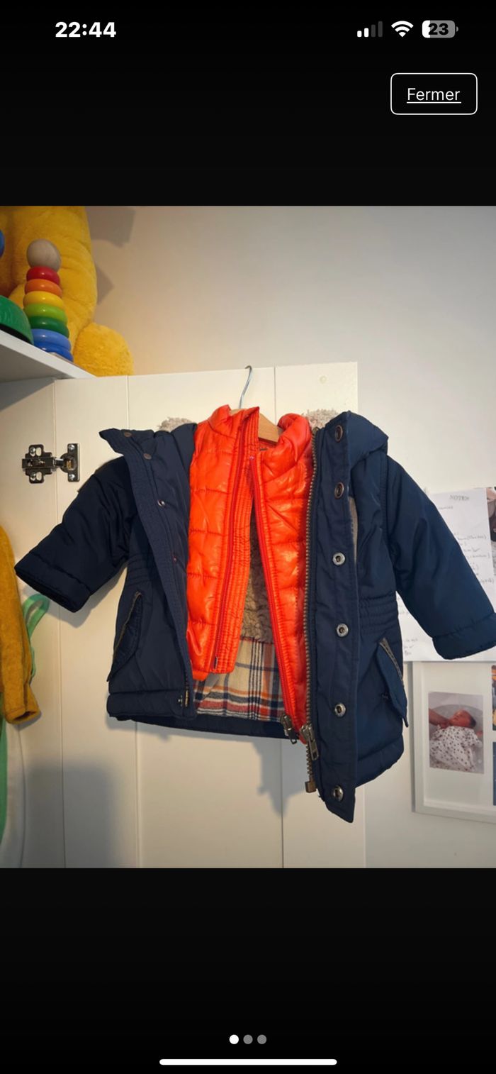 Manteau catimini 6 mois