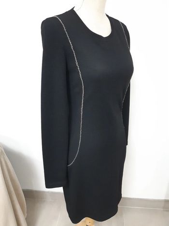Robe noire manches longues Gaudi Jeans T38