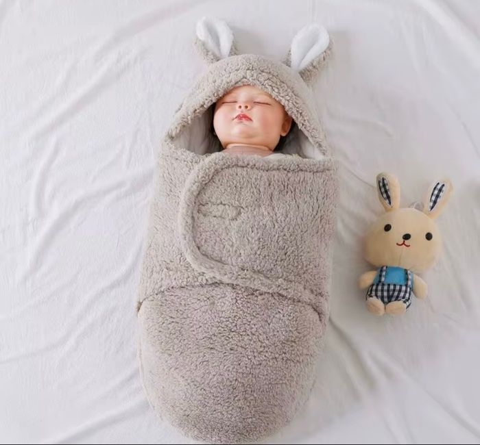 🐰 Nid d’ange cocooning – Beige naturel- naissance à 6M