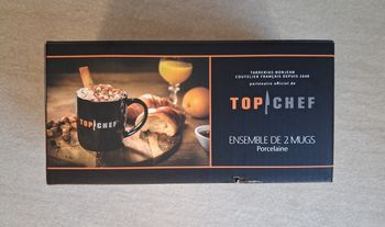 2 mugs Top Chef NEUFS