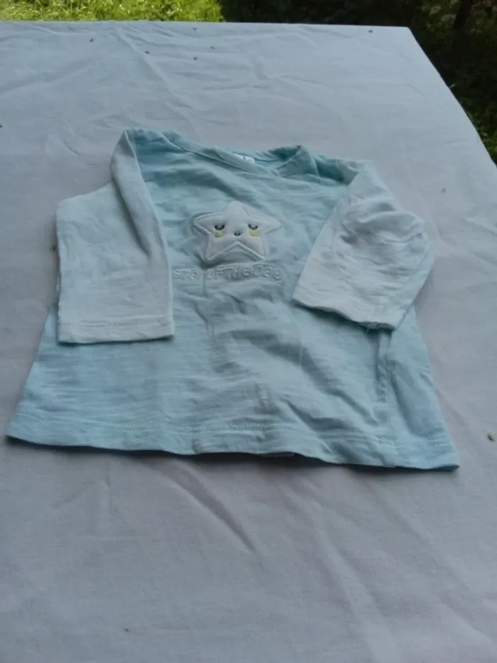 T shirt bleu orchestra 3 mois fille