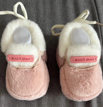 Chaussons bébés fourrés