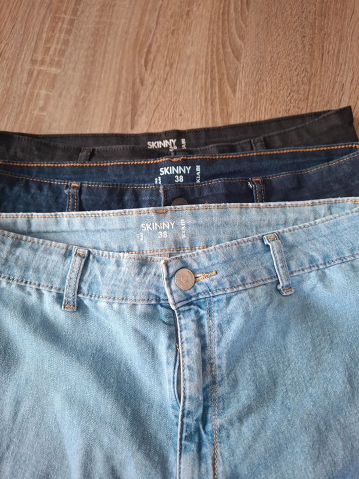 Lot de jeans skinny femme taille 38 - photo numéro 4