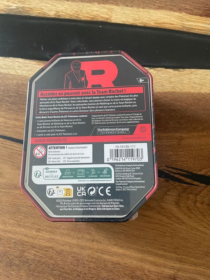 Pokébox Mewtwo - Team Rocket - Rivalités Destinées (EV10) - NEUF FR - photo numéro 3