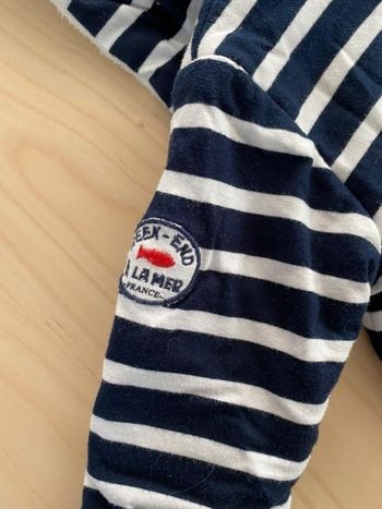 Combinaison rayures Weekend à la mer