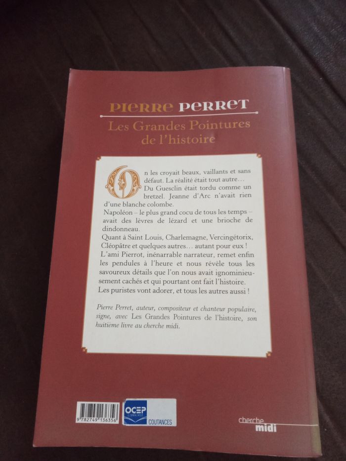 Livre "Les Grandes Pointures de l'Histoire" par Pierre Perret - photo numéro 2
