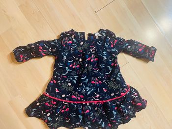 Robe à fleurs style bohème 