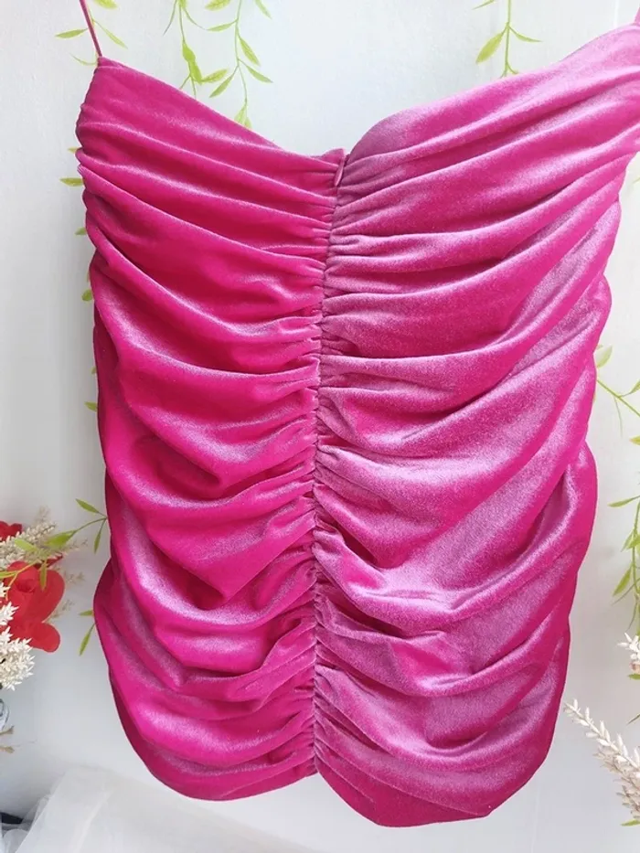 Mini-jupe Zara – S – Fuchsia – État : Excellent - photo numéro 3