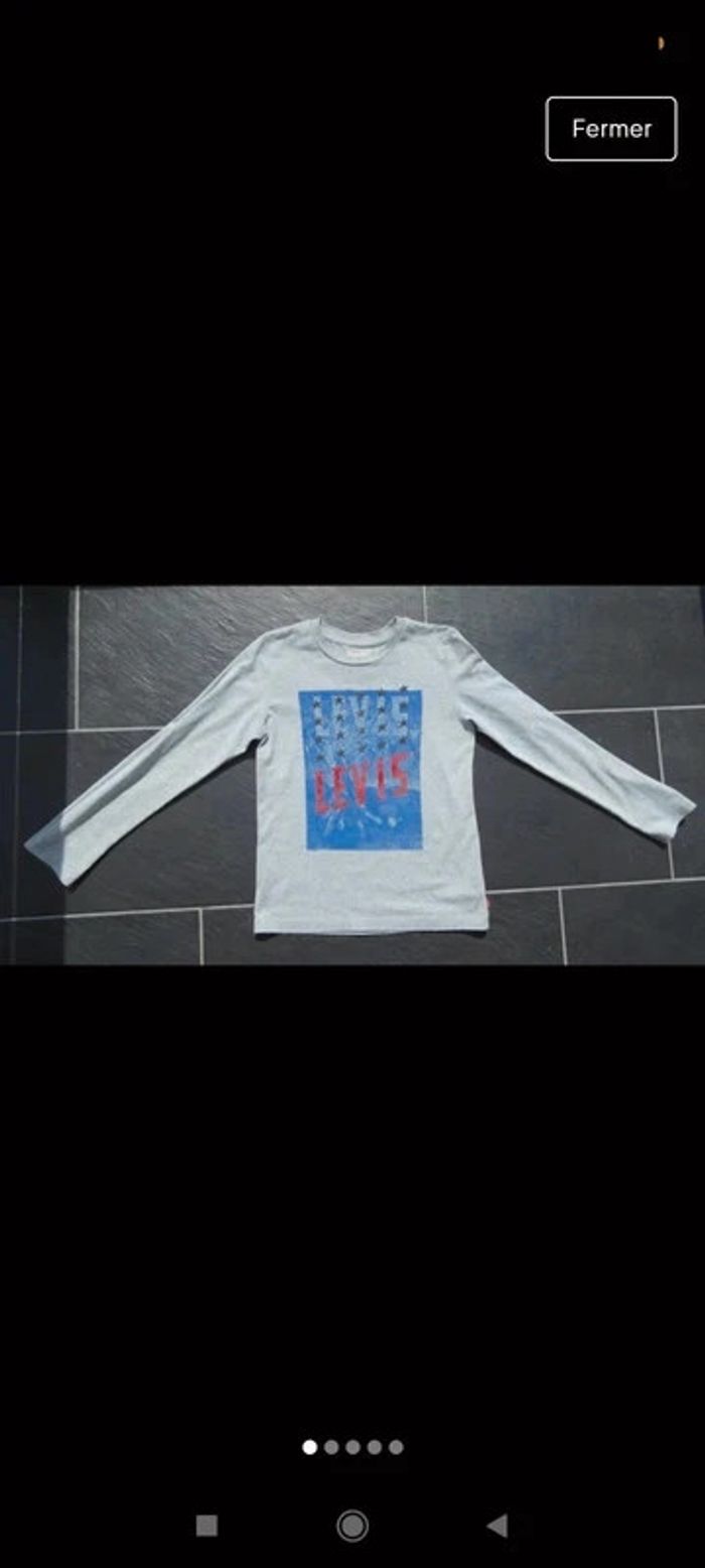 Joli tee-shirt Levi's garçon 10 ans