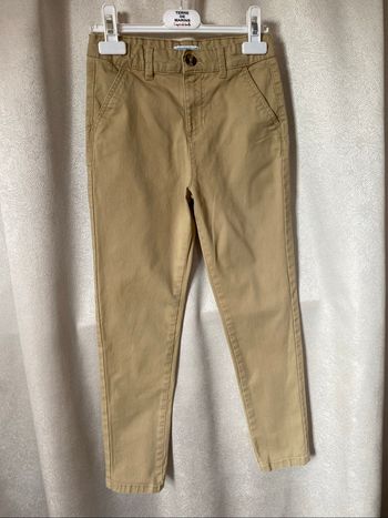 Pantalon chino beige 9/10 ans Primark