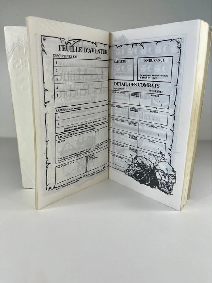 Livre dont vous êtes le Héros : Loup Solitaire 1. Les Maîtres des Ténèbres - photo numéro 5