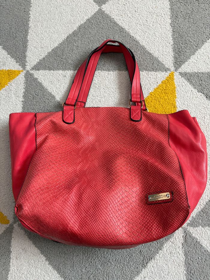 Sac fourre-tout Angela Thompson | Corail | 44 X 27 cm