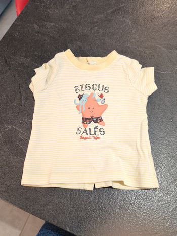Tee shirt 6 mois