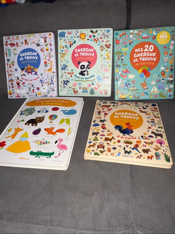 Lot de livre cherche et trouve - photo numéro 2