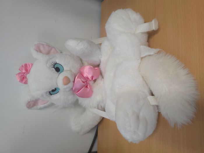 Peluche Sac / Bag Plush Disney Les Aristochats Marie The Aristocats Vintage