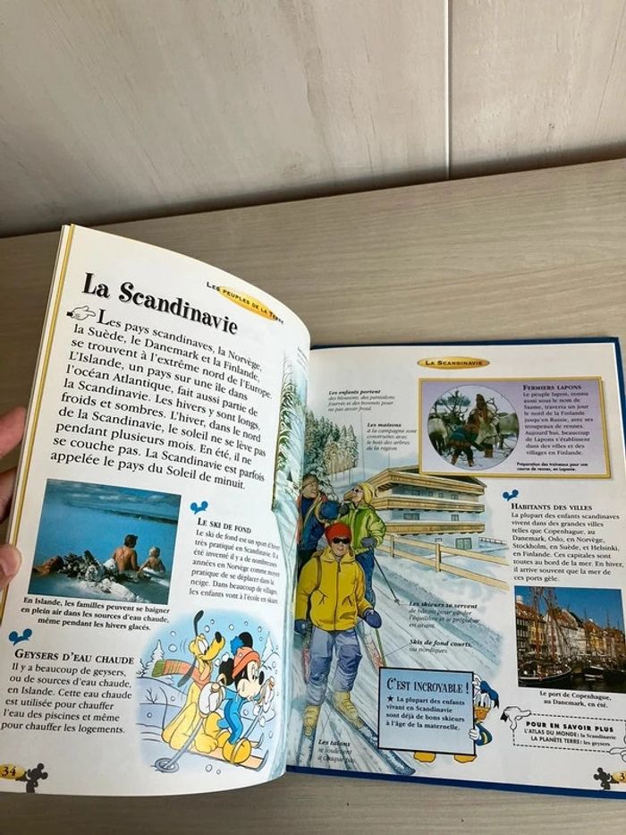 Livre Disney "Les peuples de la Terre – Le monde merveilleux de la connaissance - photo numéro 5