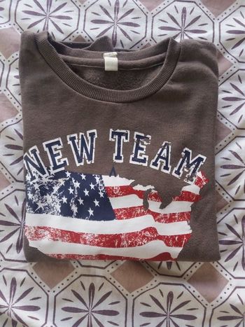 Pull drapeau amérique
