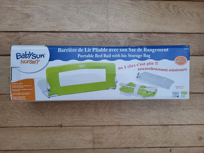 Babysun Nursery - Barrière de lit pliable
