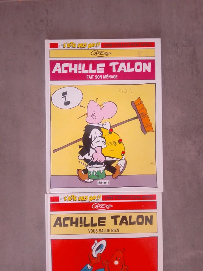 BD livre enfant - Lot de 2 BD Achille Talon - photo numéro 2
