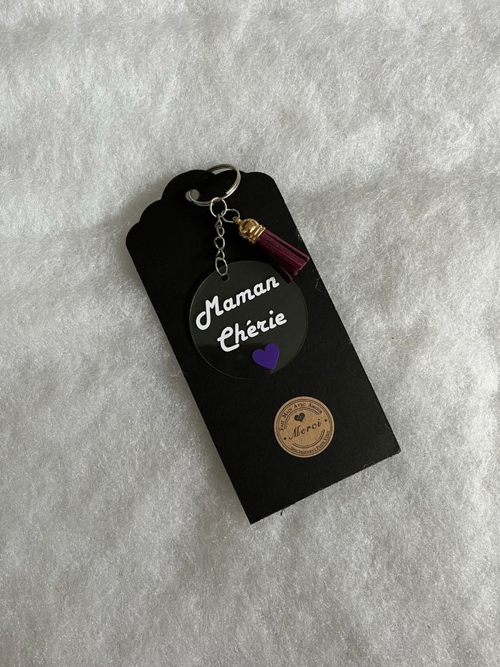 Porte clé Maman chérie