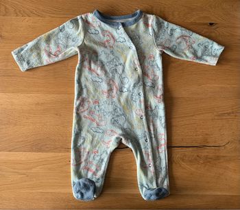 Pyjama velours 6 mois