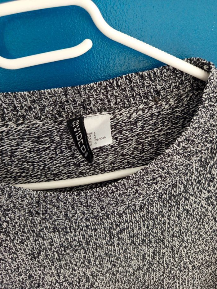 Pull gris - photo numéro 2