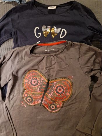 Tee-shirt manche longue fille