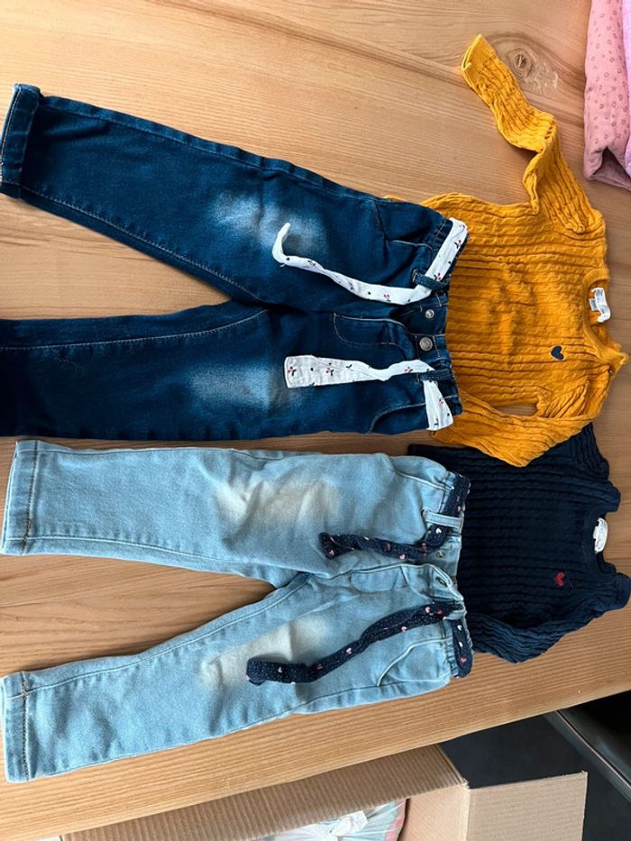Lot 4 ensembles 24 mois hiver