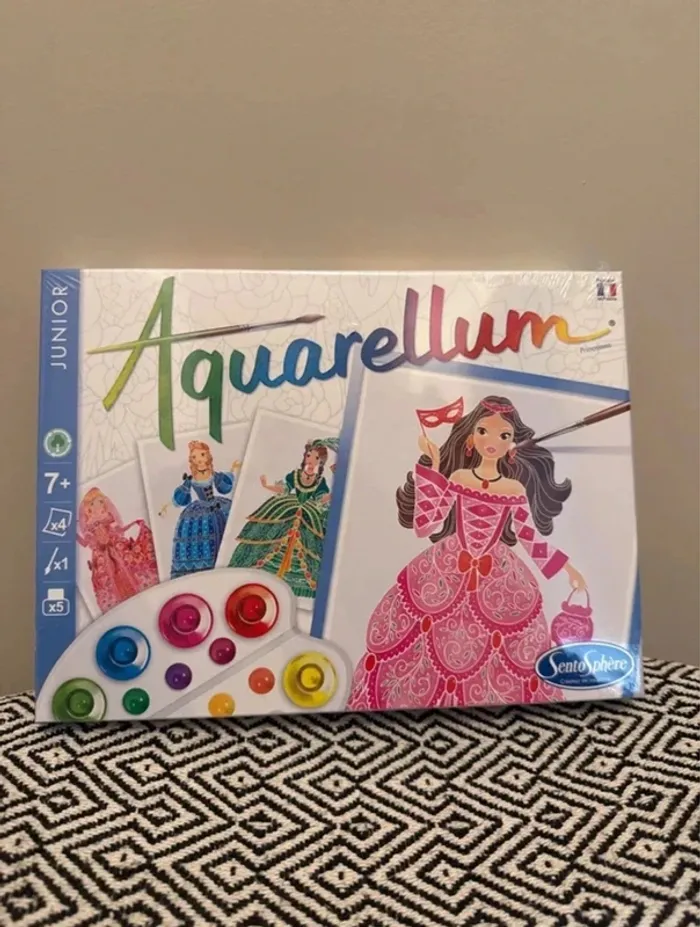 SentoSphère- Aquarellum Junior Princesses - 7 ans et +