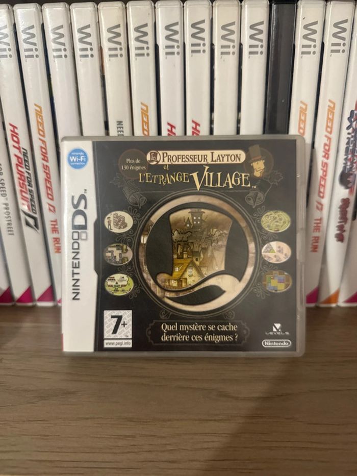 Professeur Layton et l’étrange village jeu ds