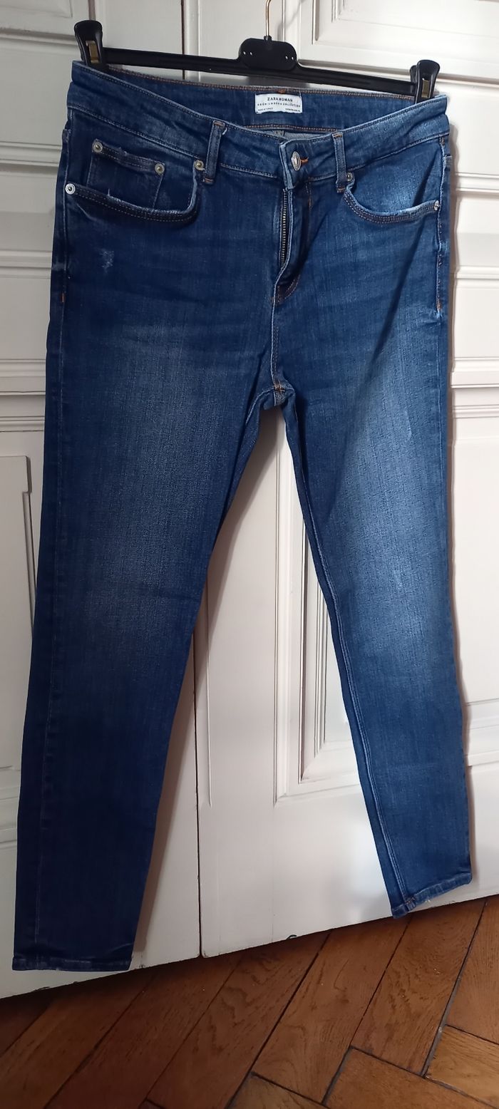 Jean slim bleu ZARA WOMAN
