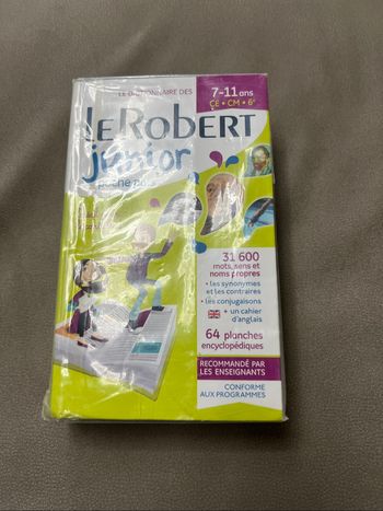 Dictionnaire  Le Robert junior