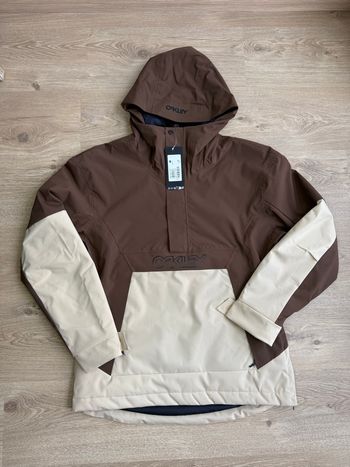 Blouson de ski Oakley femme - Taille M - Marron beige