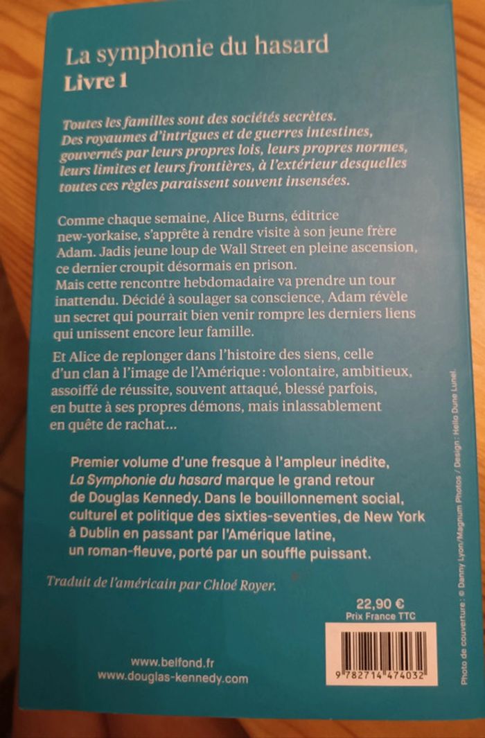 La symphonie du hasard. D Kennedy - photo numéro 2