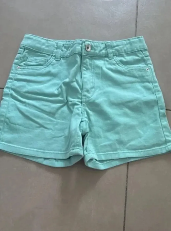 🌊 Short turquoise Inextenso - Taille 10 ans 🌿