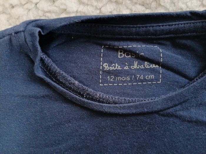 Tee-shirt fille taille 12 mois - photo numéro 3
