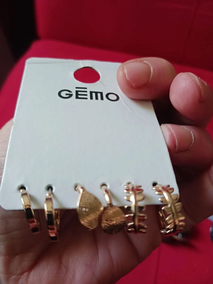 Lot de boucles d oreilles - photo numéro 2