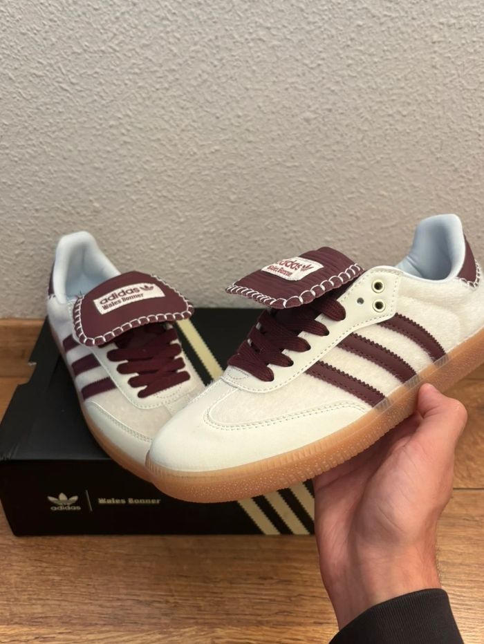 Nouveau Adidas Samba Wales Bonner Bordeaux - Taille 39