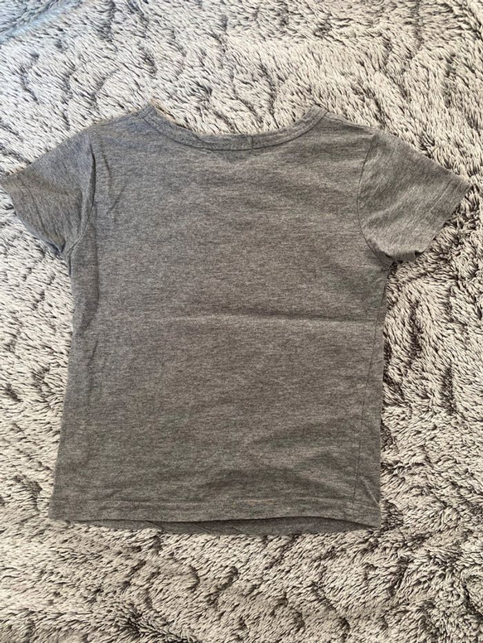 Tee-shirt gris Minnie - taille 6 ans - photo numéro 2