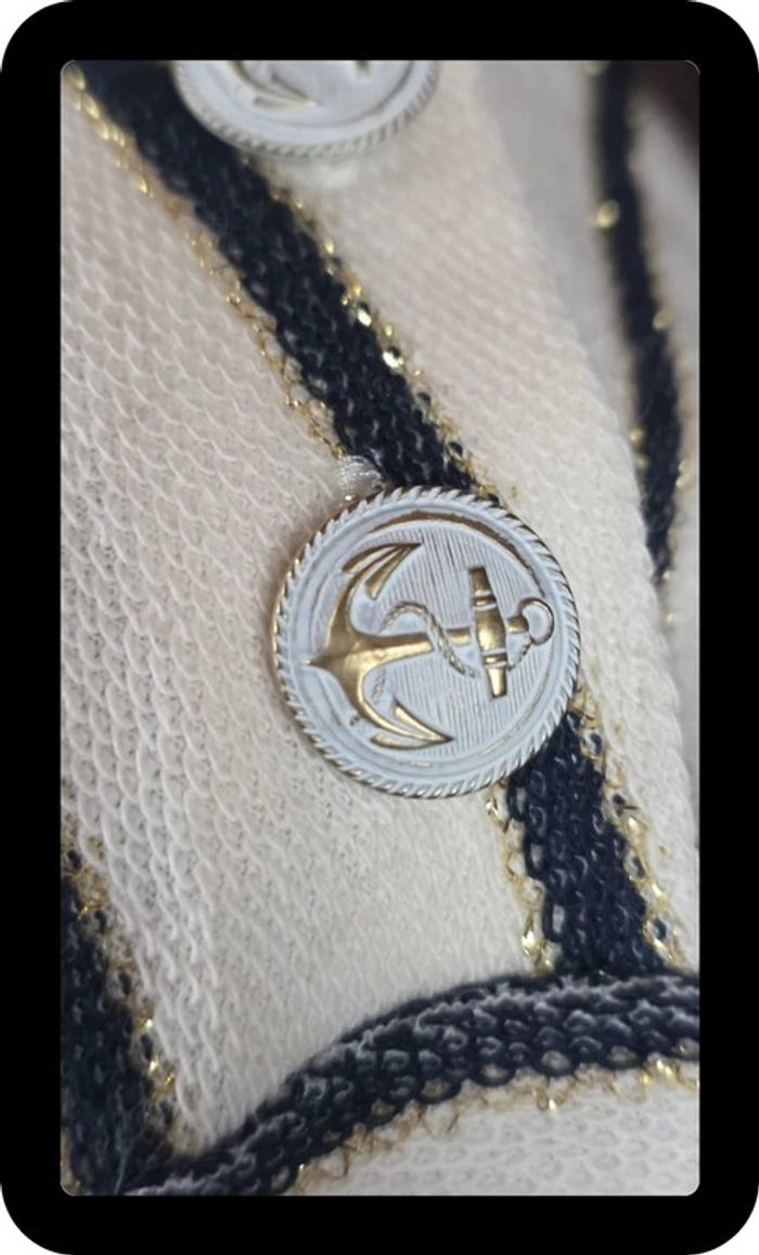 Tee-shirt marinière manches longues Hublot - photo numéro 3