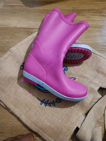 Botte plastique fille