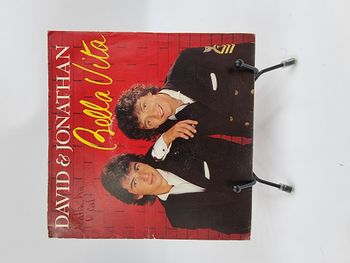 Vinyle 45 tours David & Jonathan : Bella Vita avec fourreau